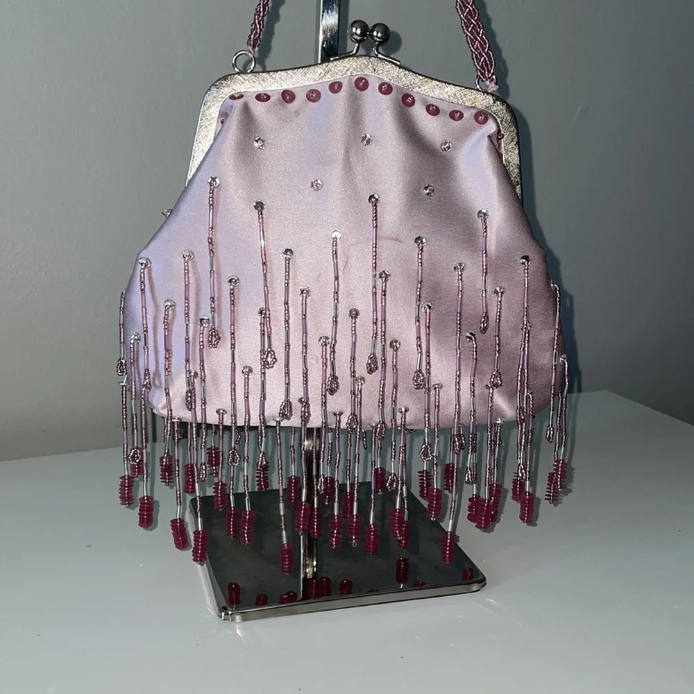 Beautiful Purple bead detail Bag by Inge Christopher ❤️ - Picture 5 of 9